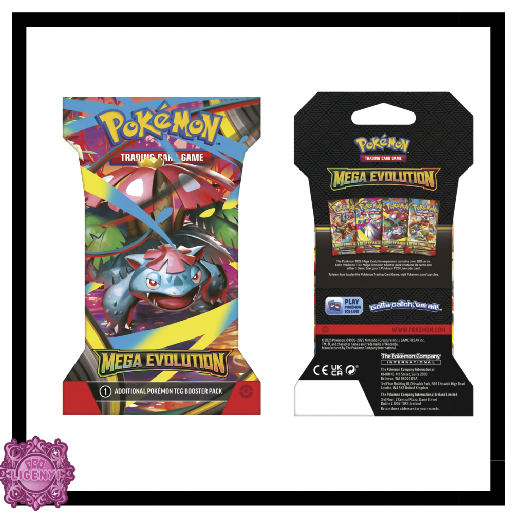 Mega Evolution - Sleeved Booster Pack - English