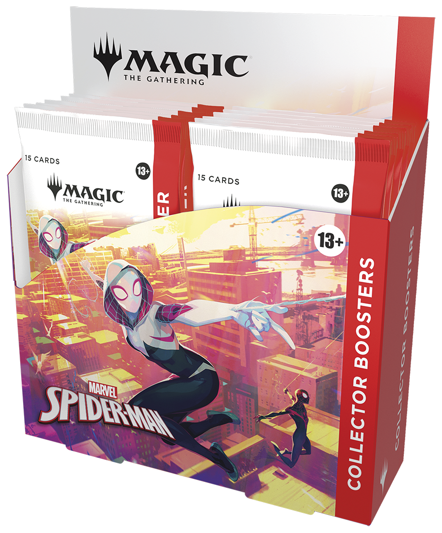 🕷️ MTG: Collector Booster Display – Spider-Man 🕷️