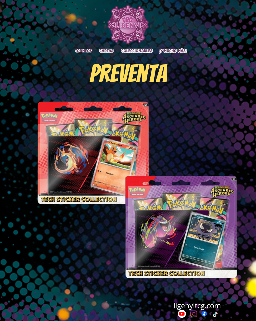 🎨🌈 Ascended Heroes – Tech Sticker (2 Pack)