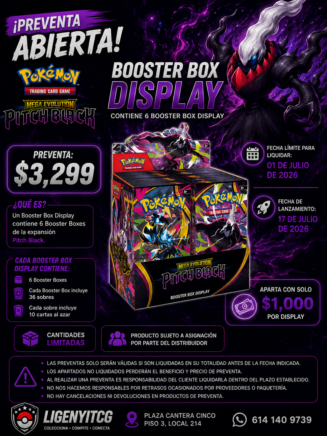 📦 Booster Box Display