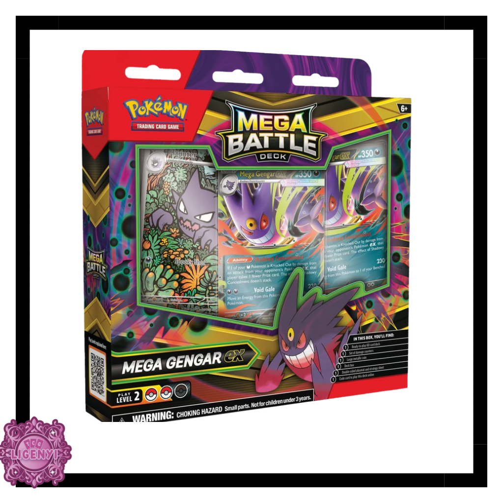 Mega Battle Deck - Mega Gengar ex (INGLÉS)