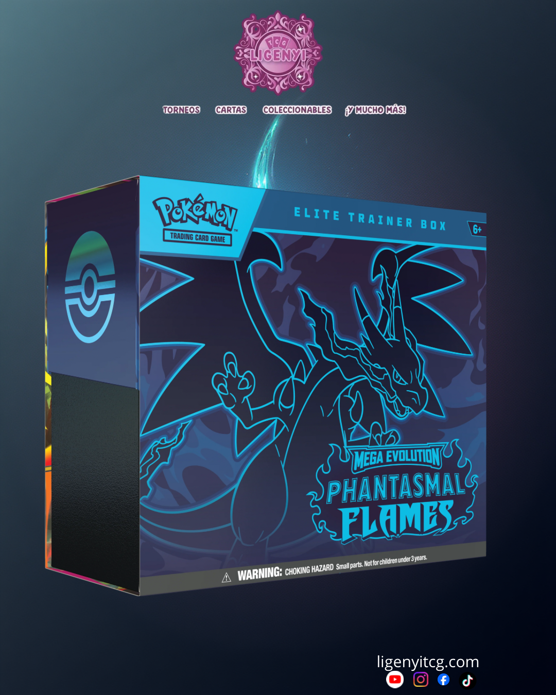 Phantasmal Flames Mega Charizard X ex Elite Trainer Box