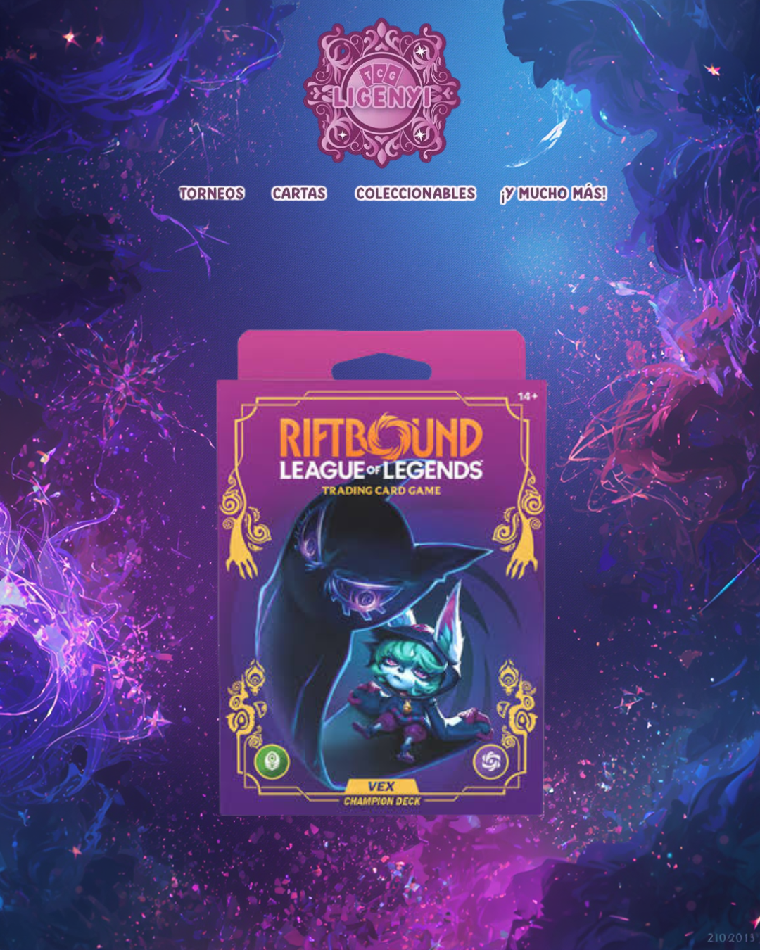 🟢 Champion Deck Vex– Riftbound Set 3