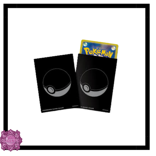Fundas Pokemon JP - Pokeball - Negro