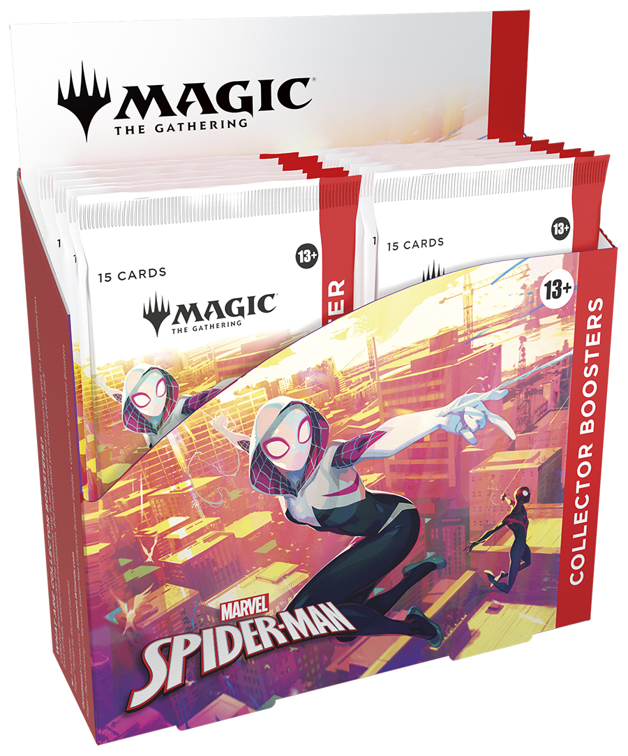 🕷️ MTG: Collector Booster Display – Spider-Man 🕷️