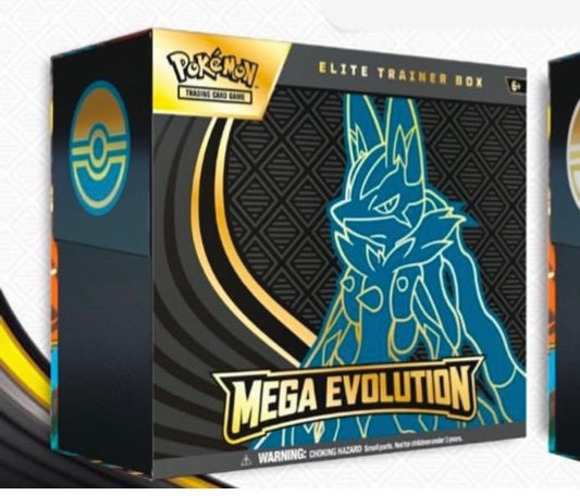 🔥 Pokémon TCG – Mega Evolution Mega Lucario – Elite Trainer Box (ENGLISH) 🔥