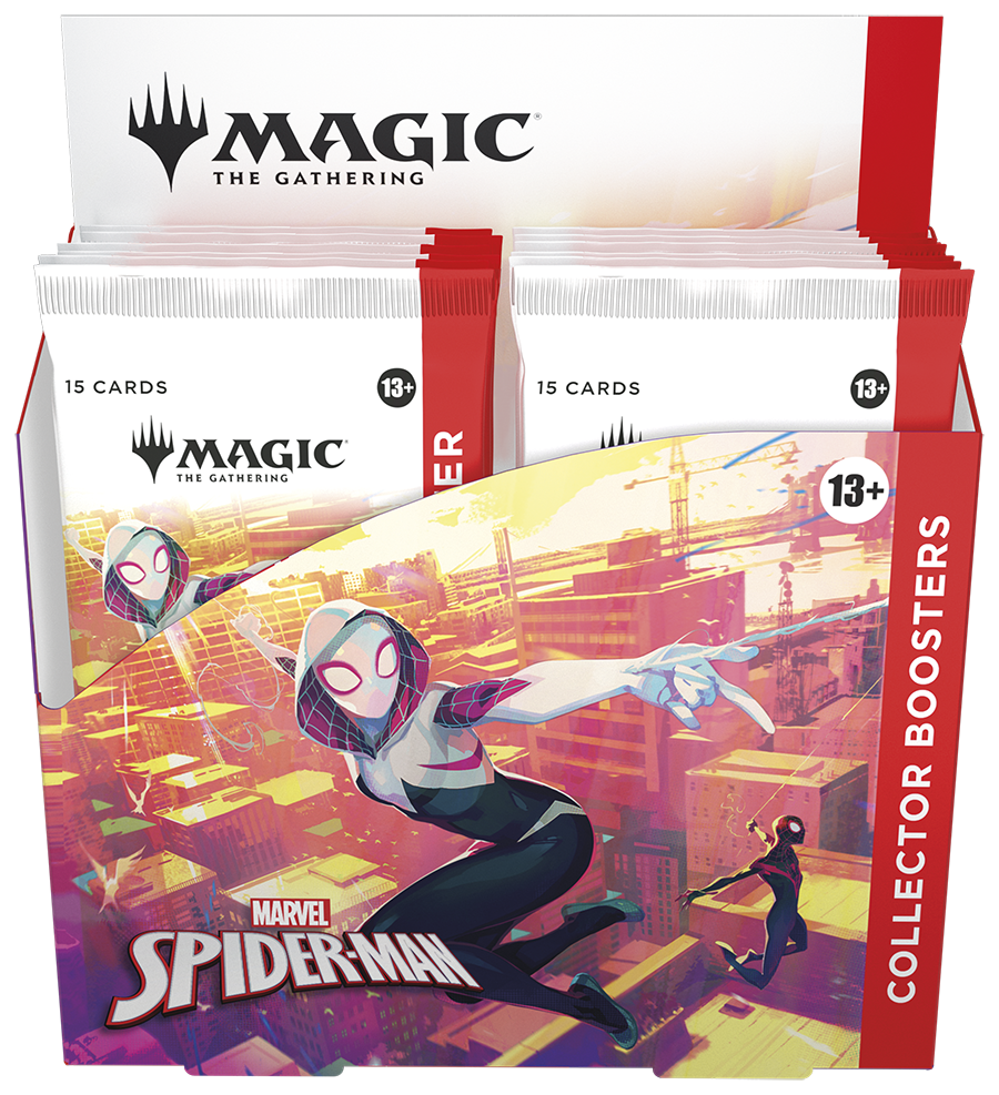 🕷️ MTG: Collector Booster Display – Spider-Man 🕷️