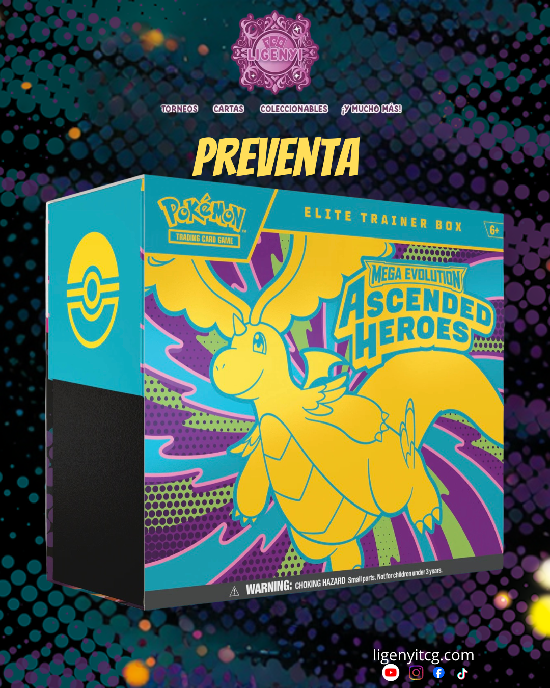 🌈 Ascended Heroes – Elite Trainer Box