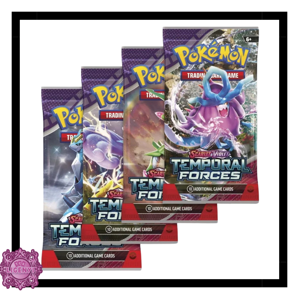 SOBRE DE POKEMON FUERZAS TEMPORALES ESPAÑOL