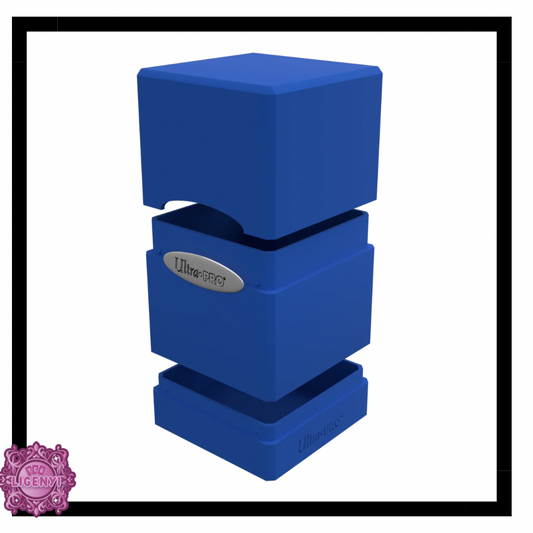 Ultra Pro Tower Deck Box Satin - Azul