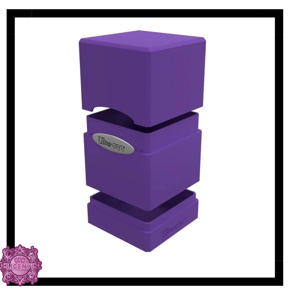 Ultra Pro Tower Deck Box Satin - Morado