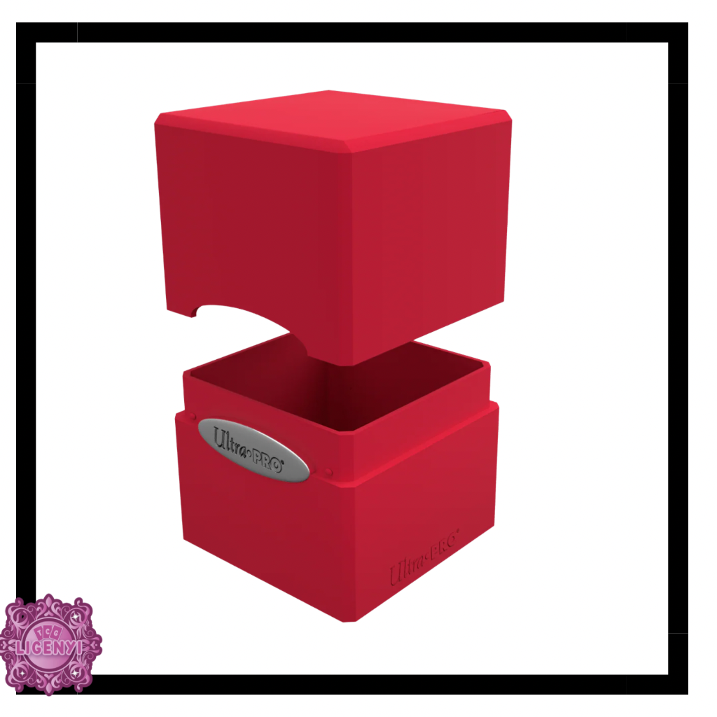 Ultra Pro Cube Deck Box Satin - Rojo