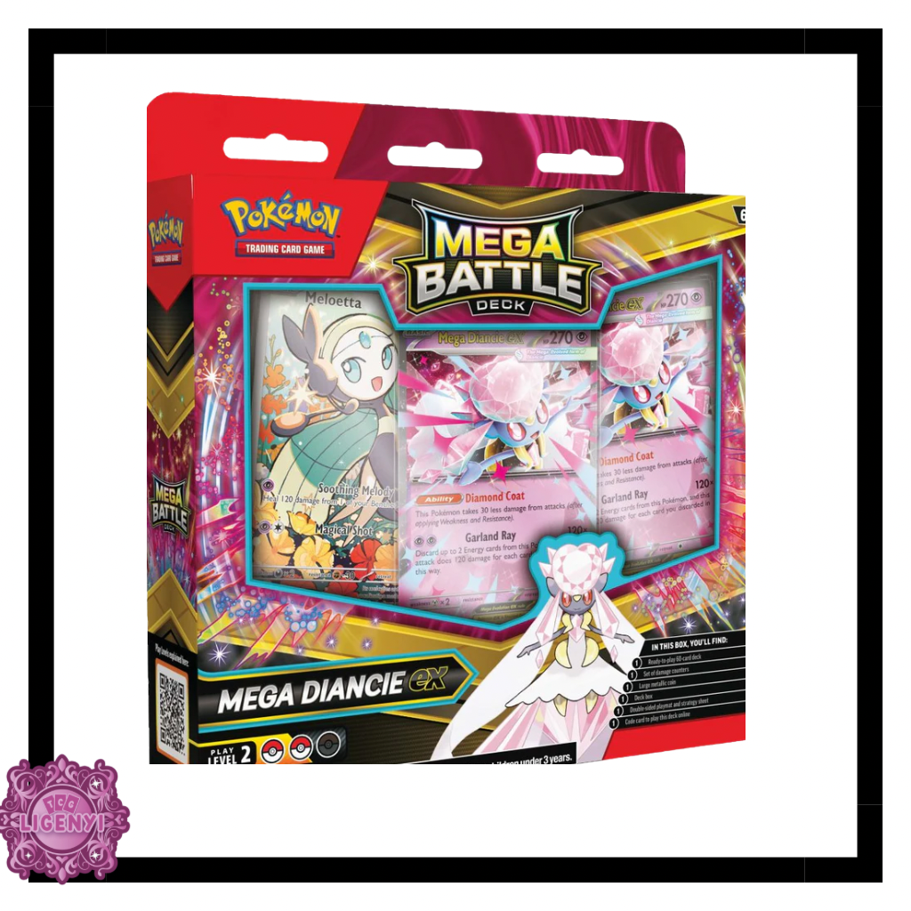 Mega Battle Deck - Mega Diancie ex (INGLÉS)