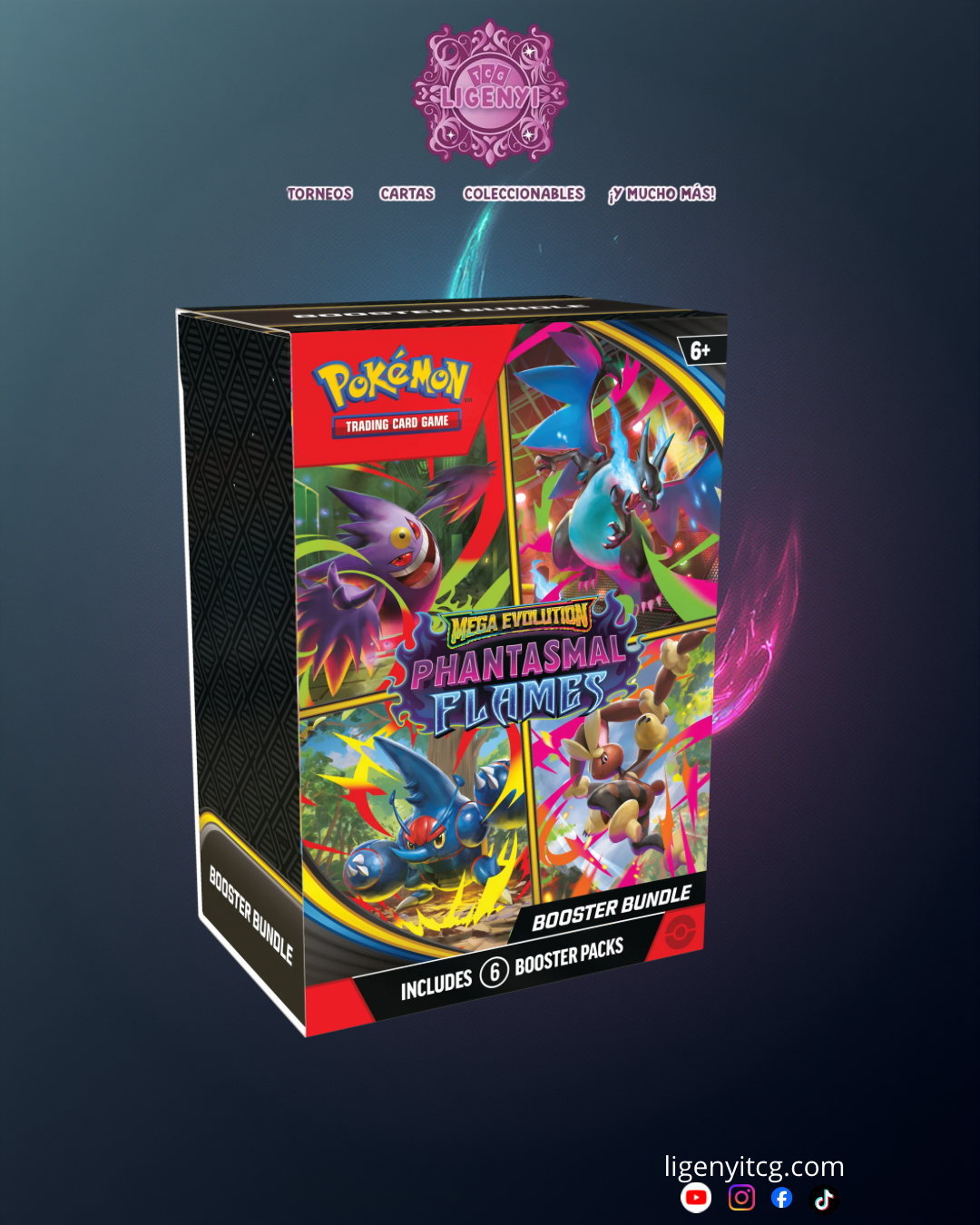Pokemon Mega Evolution: Phantasmal Flames Bundle