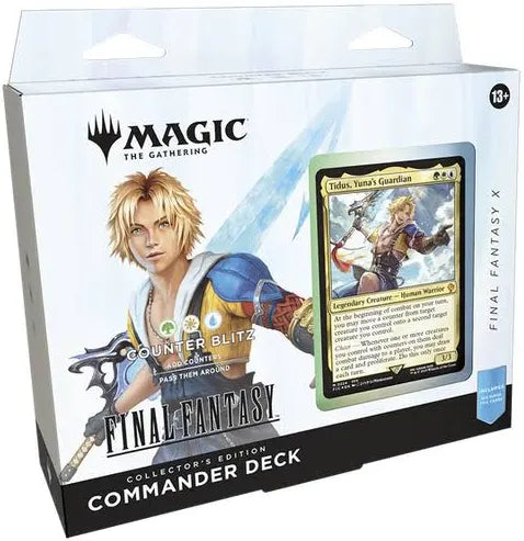 🌊 Final Fantasy TCG – Commander Deck Collector’s Edition: Tidus 🌊